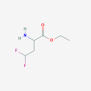 Ethyl 2-amino-4,4-difluorobutanoate