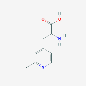 2-Amino-3-(2-methylpyridin-4-yl)propanoic acid