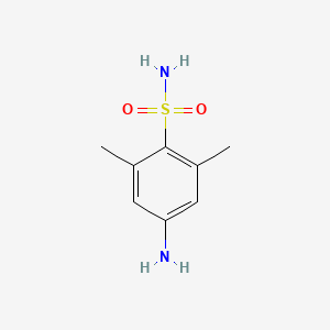 molecular formula C8H12N2O2S B13629818 4-Amino-2,6-dimethyl-benzenesulfonamide CAS No. 67214-71-5