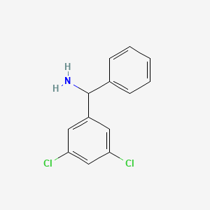 (3,5-Dichlorophenyl)(phenyl)methanamine