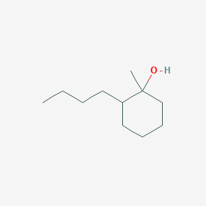 2-Butyl-1-methylcyclohexan-1-ol