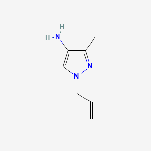 3-methyl-1-(prop-2-en-1-yl)-1H-pyrazol-4-amine