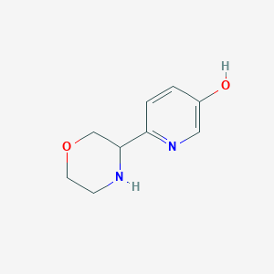 6-(Morpholin-3-yl)pyridin-3-ol