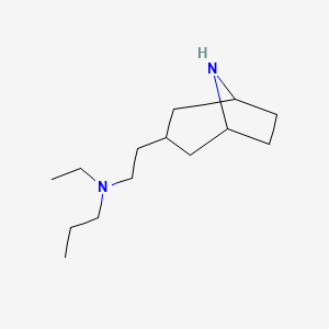 n-(2-(8-Azabicyclo[3.2.1]octan-3-yl)ethyl)-N-ethylpropan-1-amine