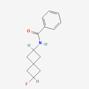 N-{6-fluorospiro[3.3]heptan-2-yl}benzamide