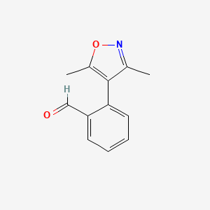 2-(3,5-Dimethyl-4-isoxazolyl)benzaldehyde