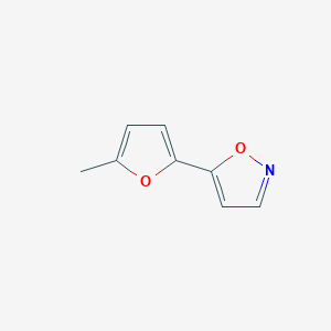 5-(5-Methylfuran-2-yl)-1,2-oxazole