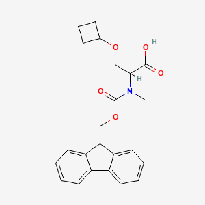 N-(((9H-Fluoren-9-yl)methoxy)carbonyl)-O-cyclobutyl-N-methylserine