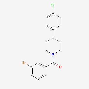 1-(3-Bromobenzoyl)-4-(4-chlorophenyl)piperidine