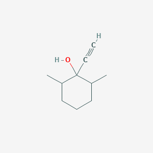 1-Ethynyl-2,6-dimethylcyclohexan-1-ol