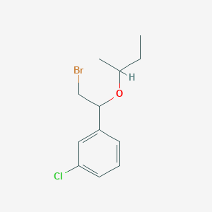 alpha-(Bromomethyl)-m-chlorobenzyl sec-butyl ether