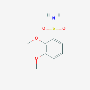 molecular formula C8H11NO4S B13630380 2,3-Dimethoxybenzenesulfonamide 