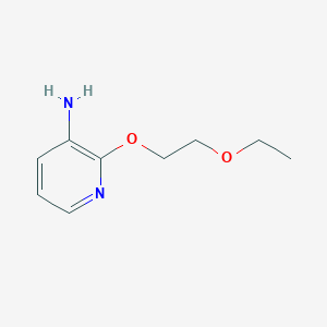 2-(2-Ethoxyethoxy)pyridin-3-amine