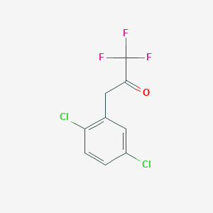 3-(2,5-Dichlorophenyl)-1,1,1-trifluoropropan-2-one