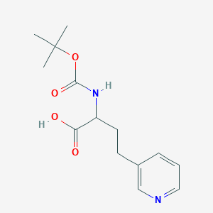 (R)-2-Tert-butoxycarbonylamino-4-pyridin-3-YL-butyric acid