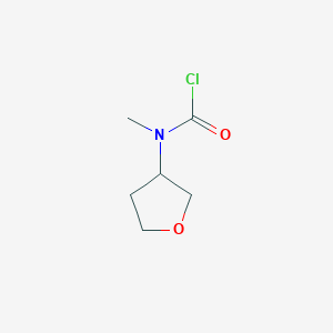 N-methyl-N-(tetrahydro-3-furanyl)Carbamic chloride