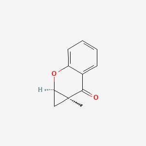 cis-7a-Methyl-1a,7a-dihydrocyclopropa[b]chromen-7(1H)-one