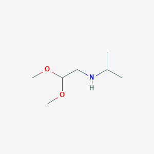 N-(2,2-Dimethoxyethyl)propan-2-amine