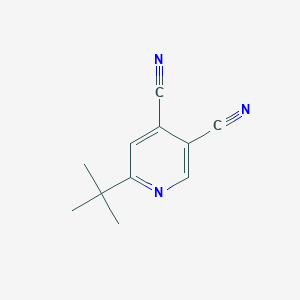 6-Tert-butylpyridine-3,4-dicarbonitrile