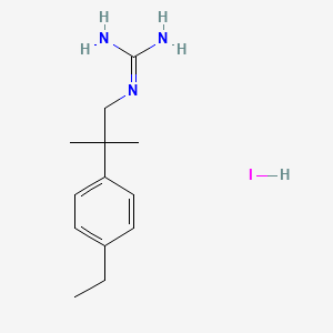 N-[2-(4-ethylphenyl)-2-methylpropyl]guanidinehydroiodide