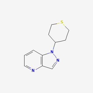 1-(thian-4-yl)-1H-pyrazolo[4,3-b]pyridine