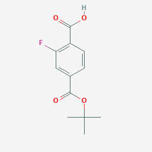 4-(Tert-butoxycarbonyl)-2-fluorobenzoic acid