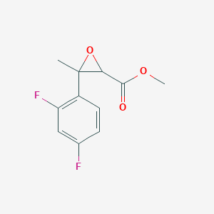 Methyl 3-(2,4-difluorophenyl)-3-methyloxirane-2-carboxylate