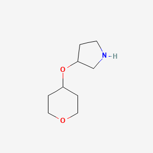 3-(Oxan-4-yloxy)pyrrolidine