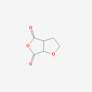 molecular formula C6H6O4 B13631041 Hexahydrofuro[3,4-b]furan-4,6-dione 