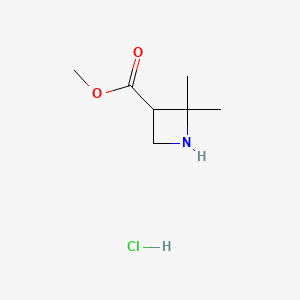 Methyl 2,2-dimethylazetidine-3-carboxylate hydrochloride