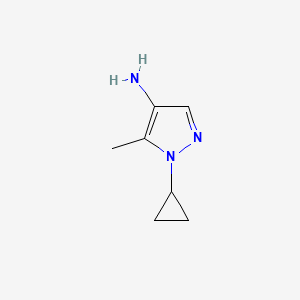 1-cyclopropyl-5-methyl-1H-pyrazol-4-amine