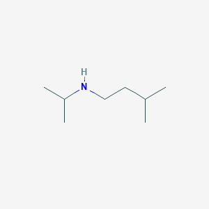 B1363115 1-Butanamine, 3-methyl, N-(1-methylethyl) CAS No. 56368-82-2