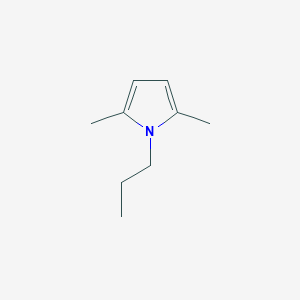 molecular formula C9H15N B1363119 2,5-二甲基-1-丙基-1H-吡咯 CAS No. 20282-39-7