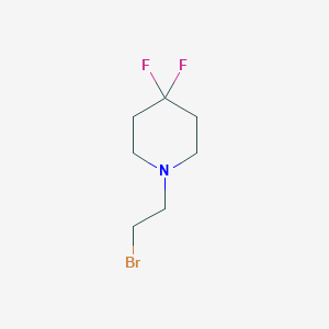 1-(2-Bromoethyl)-4,4-difluoropiperidine