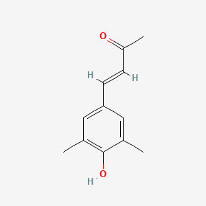 molecular formula C12H14O2 B13631243 4-(4-Hydroxy-3,5-dimethylphenyl)but-3-en-2-one 