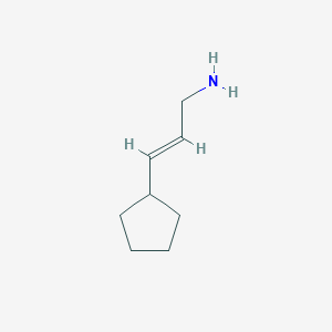 3-Cyclopentylprop-2-en-1-amine