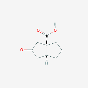 Rel-(3aS,6aS)-2-oxohexahydropentalene-3a(1H)-carboxylic acid