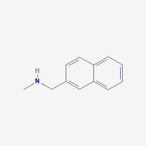 molecular formula C12H13N B1363136 N-methyl-1-(naphthalen-2-yl)methanamine CAS No. 76532-33-7