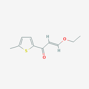 3-Ethoxy-1-(5-methylthiophen-2-yl)prop-2-en-1-one