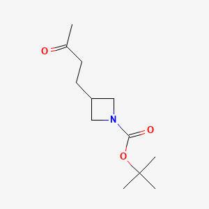 Tert-butyl 3-(3-oxobutyl)azetidine-1-carboxylate