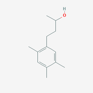 molecular formula C13H20O B13631386 4-(2,4,5-Trimethylphenyl)butan-2-ol 