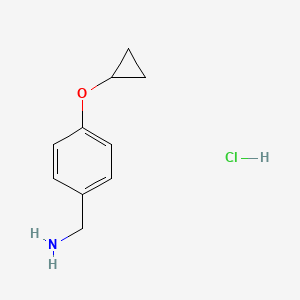 1-(4-Cyclopropoxyphenyl)methanamine hydrochloride