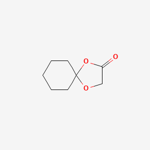 molecular formula C8H12O3 B1363140 1,4-二氧杂螺[4.5]癸烷-2-酮 CAS No. 4423-79-4
