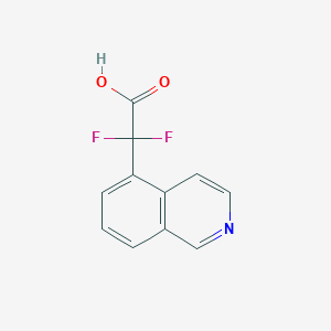 2,2-Difluoro-2-(isoquinolin-5-yl)acetic acid