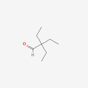 molecular formula C8H16O B1363143 2,2-Diethylbutanal CAS No. 26254-89-7