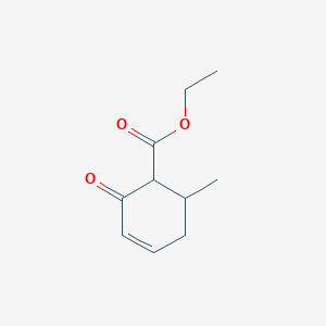 molecular formula C10H14O3 B1363156 Ethyl 6-methyl-2-oxocyclohex-3-enecarboxylate CAS No. 3419-32-7