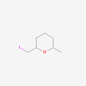 2-(Iodomethyl)-6-methyloxane