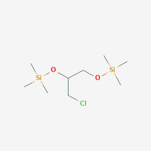 molecular formula C9H23ClO2Si2 B1363161 (1-Chloro-3-trimethylsilyloxypropan-2-yl)oxy-trimethylsilane 