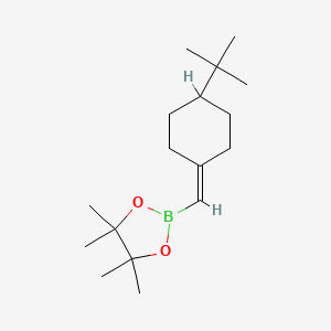 2-[(4-Tert-butylcyclohexylidene)methyl]-4,4,5,5-tetramethyl-1,3,2-dioxaborolane