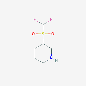 3-Difluoromethanesulfonylpiperidine